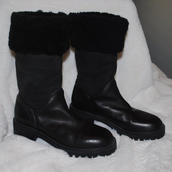 🖤👢Like New Vintage Coach Shearling Lined boots size 8🖤👢 - Picture 6 of 11